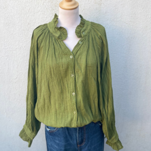Blouse verte